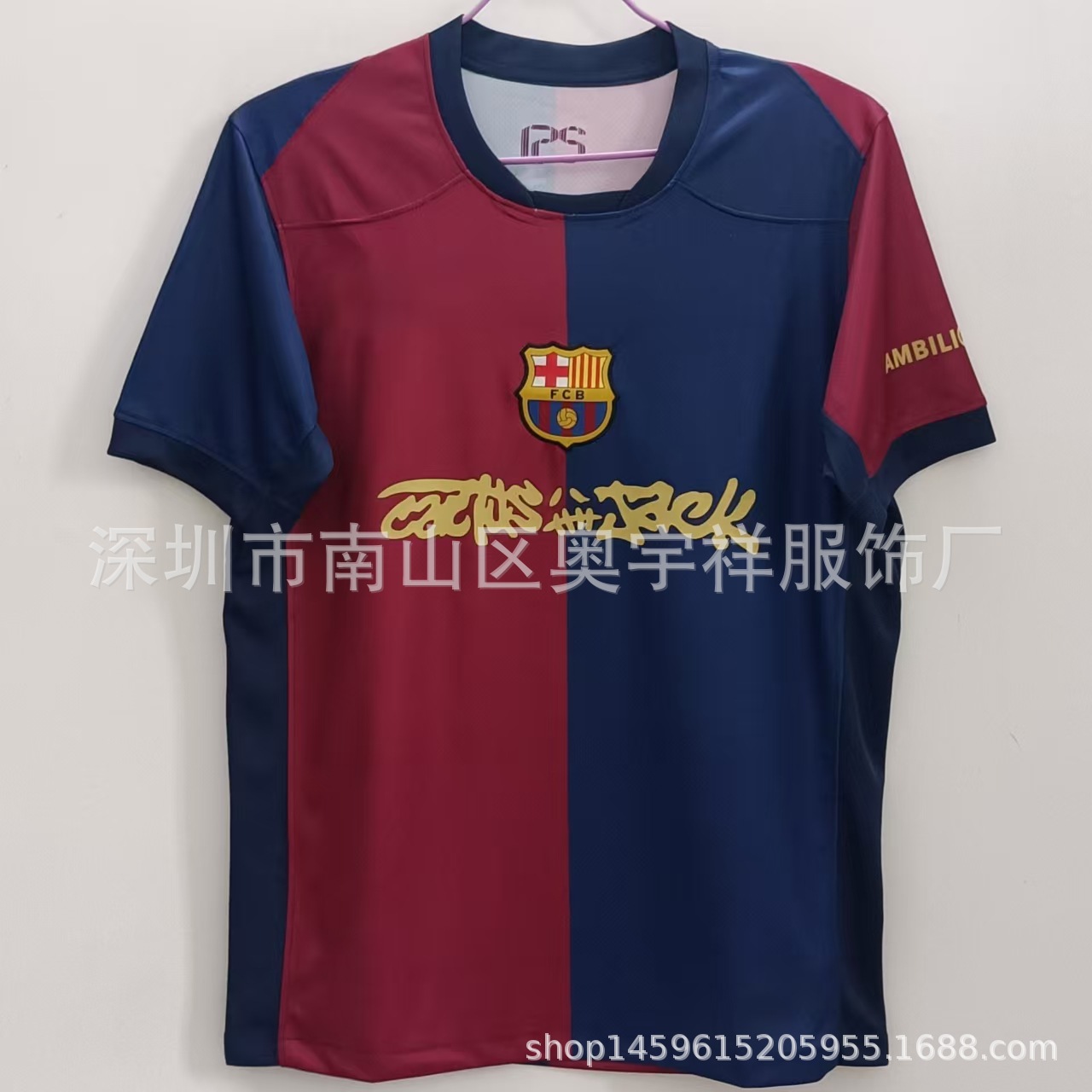 Venta al por mayor 24-25 Barcelona Real Madrid camiseta No. 19 Yamal No. 20 Olmo No. 9 Mbappé camiseta de fútbol