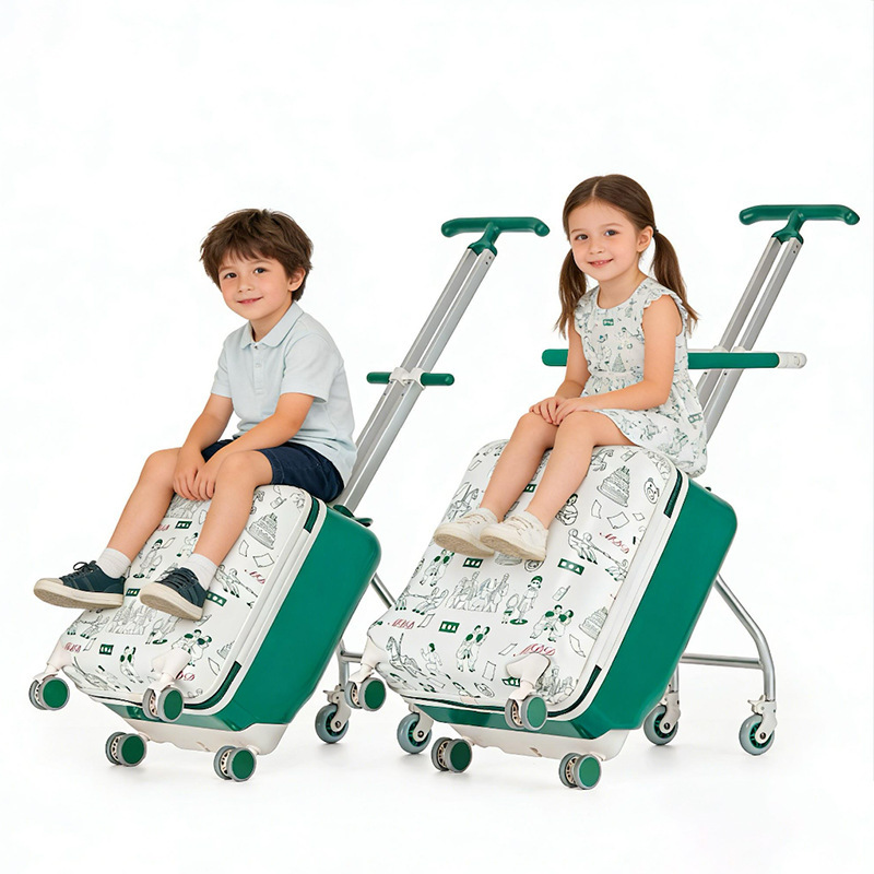 24inch Large-Capacity Children's Rideable Gift Suitcase, Lazy Person's Trolley Travel Case, Stroller for Kids 24inch Large-Capacity Children's Rideable Gift Suitcase, Lazy Person's Trolley Travel Case, Stroller for Kids