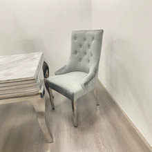 佛山厂家批发不锈钢酒店椅宴会椅包布椅现代时尚家用餐椅