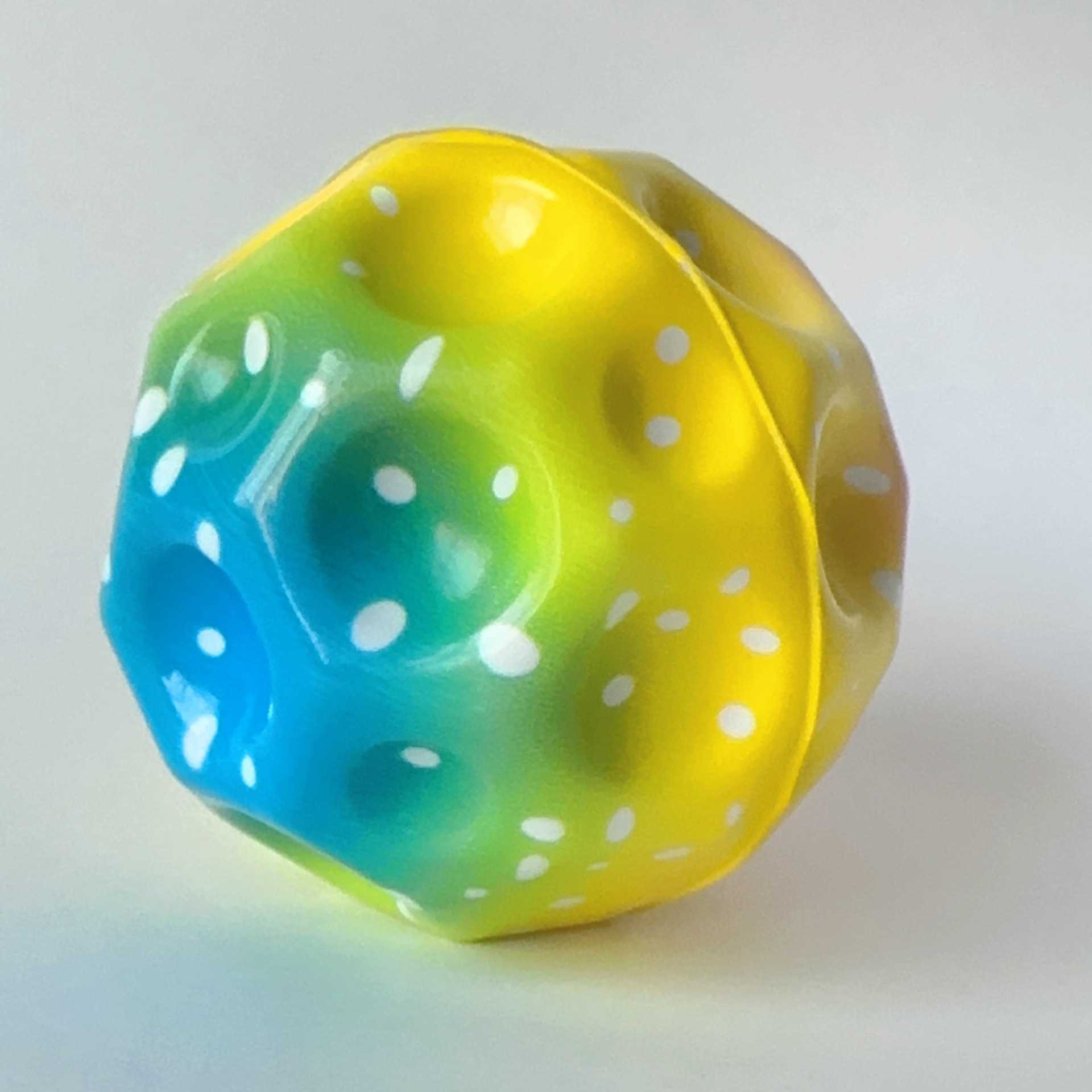 Bolas de alta elasticidad luna de piedra fluorescente de noche cinturón de lámpara cuerda de retroceso muñeca juguetes para niños bolas de acero ejercicio de reacción image 28