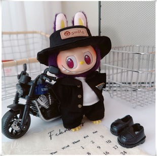 һ������labubu����17cm�����������Ɍ���ɫ���b�����������T��