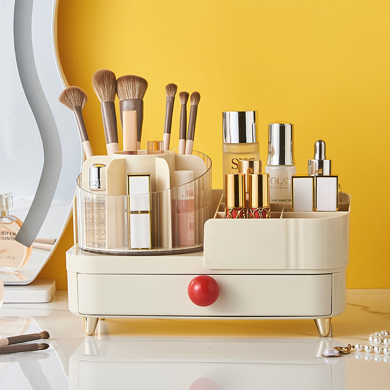 Plastic cosmetic big storage system