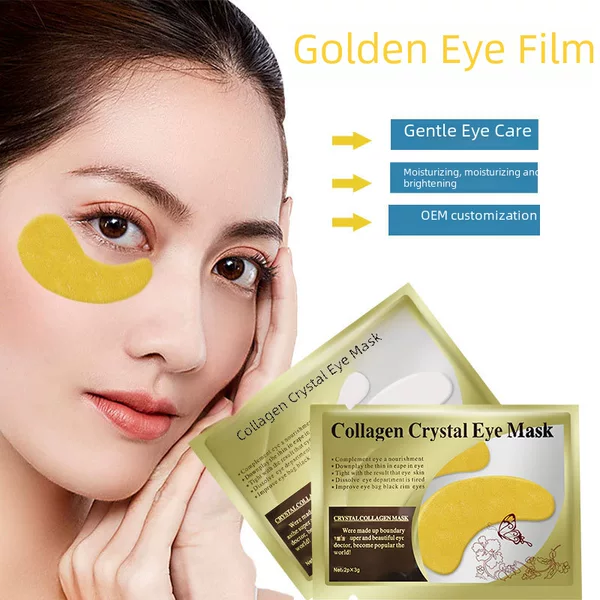 Collagen factory wholesale crystal eye mask gold eye mask desalination eye mask eye pattern moisturizing eye mask