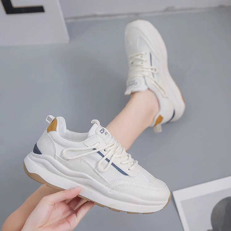 Дышащие спортивные белые кроссовки Tide, коллекция 2023