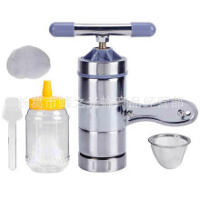 蜂具批发手持不锈钢压蜜机水果榨汁机过滤器小型家用蜂蜜压榨机