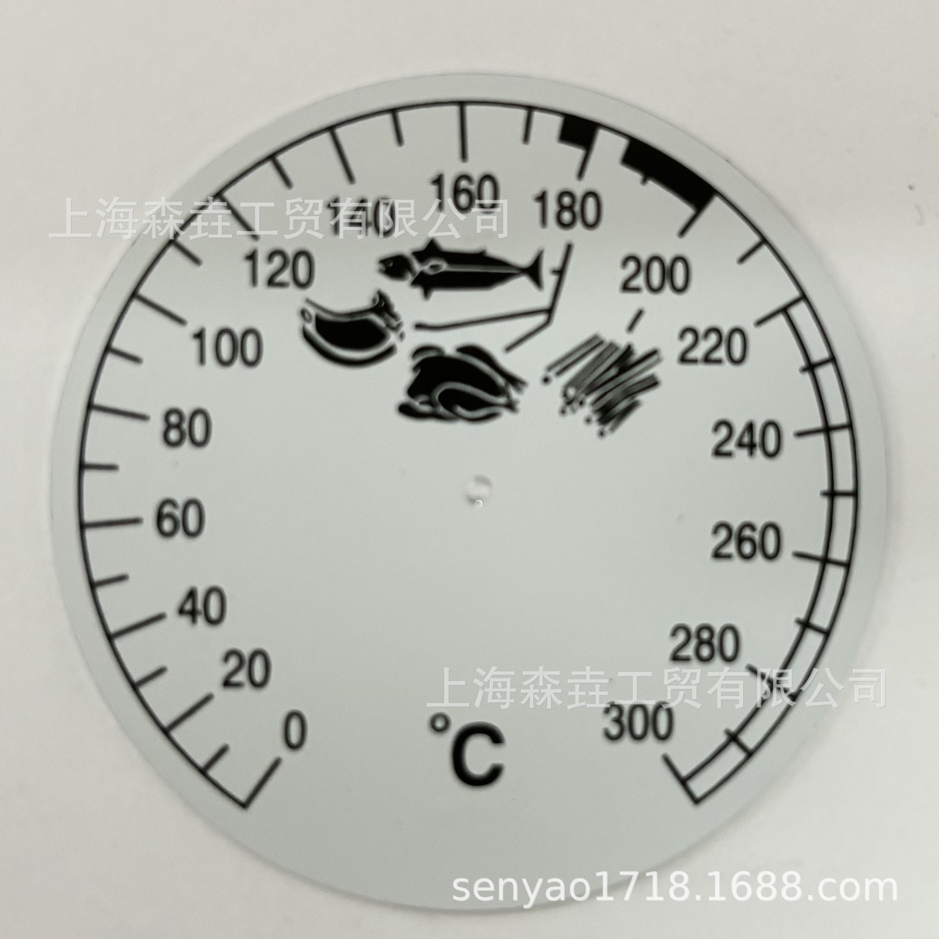 T153P指针显示SS304材质40mm压边型双金属温度计