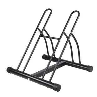 2-in-1 ground pile bike rack bicycle display stand mountain bike bicycle parking rack plug-in double rod