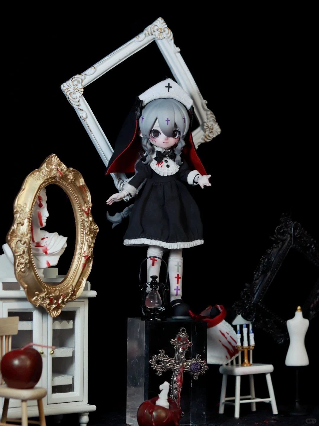 Странный кошмар Найссы, слепая коробка 12 очков, подвижная кукла BJD, модная ручная работа, офисный подарок, игрушка-украшение