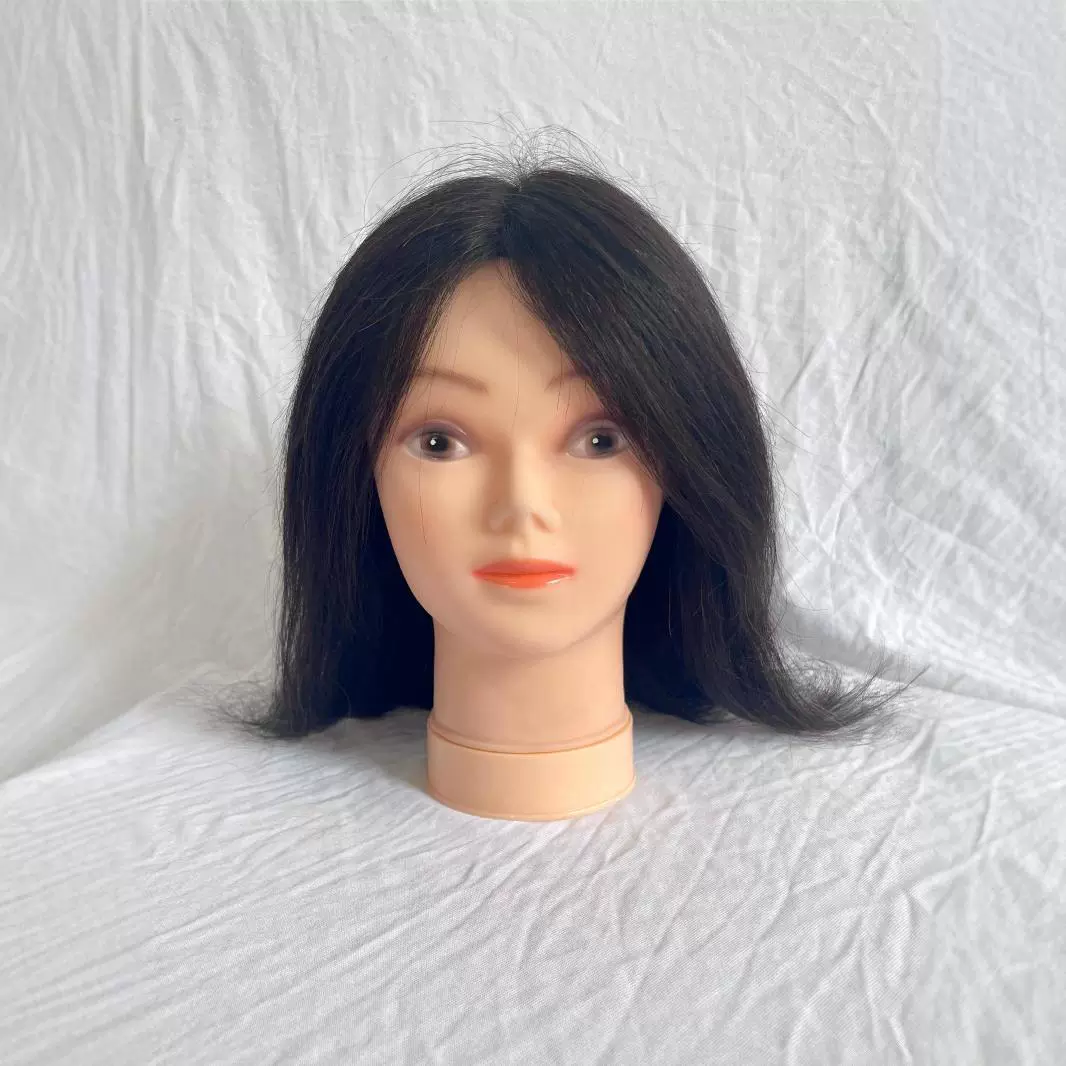 Модель головы манекена длинноволосая голова кукла настоящая голова