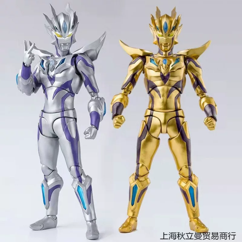 Ультра, золотой Ultraman Tiga, игрушка для мальчиков, подвижная минифигура, кукла