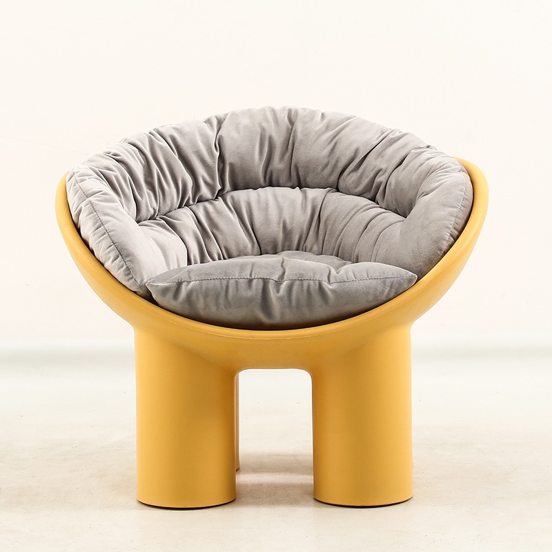 Fábrica directa de sillas de piernas nórdicas creativas caseras individuales ins red sofá silla de ocio perezoso al aire libre
