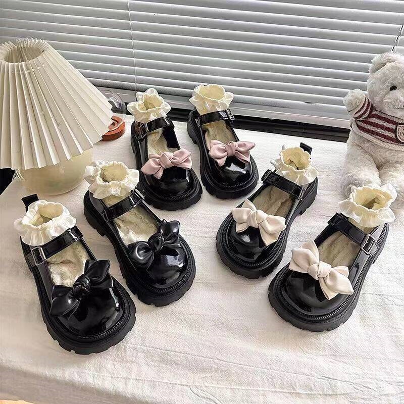 42 43 extra-large Mary Jane shoes, British style large-toed shoes, student French-style small leather shoes, thick-soled 41 women's shoes, 44 42 43 extra-large Mary Jane shoes, British style large-toed shoes, student French-style small leather shoes, thick-soled 41 women's shoes, 44