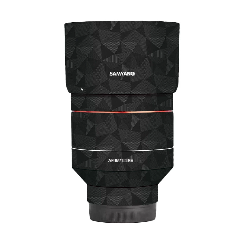 Наклейка-пленка для объектива «Strolling donkey», подходит для объектива Mori Sanyang AF85mm f/1.4 с байонетом Sony, цветная защитная пленка