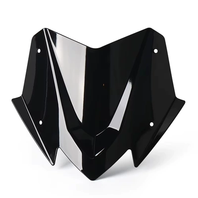 Yamaha Tmax560 Tech Max 2022-2026 Motorcycle Modification Parts Height-Increasing Windscreen Cross-Border (Motorcycle front windshield) - tmax560-tech-max-2022-2026-windshield-black