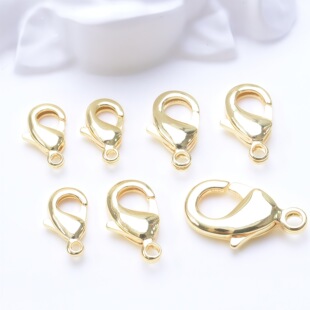 18K��ɫ�����S�~12mm���r�����DIY�ֹ��B��������Ʒ��β��