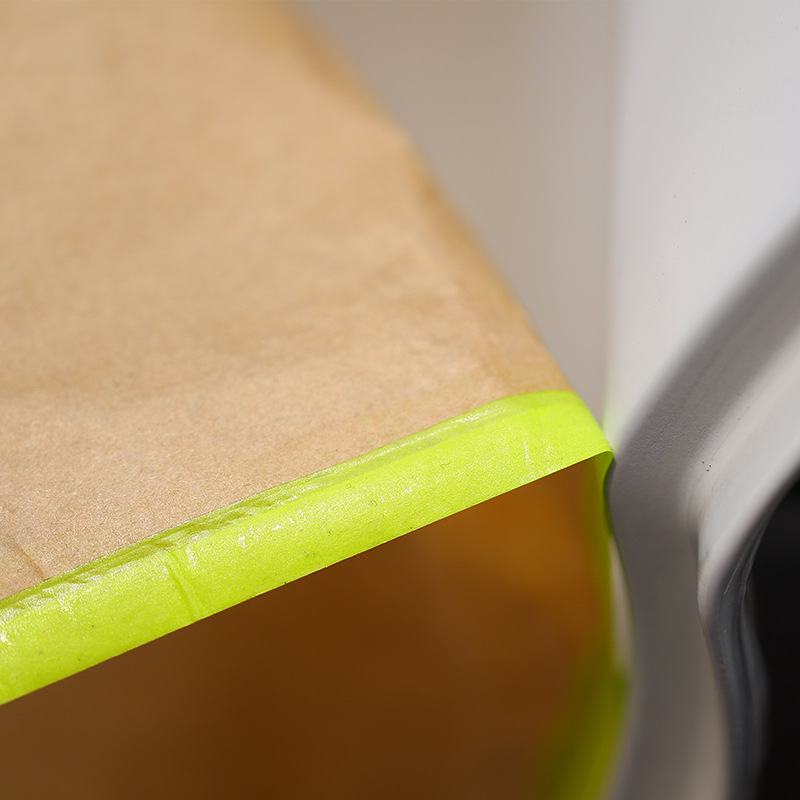 Papel kraft pintura papel de enmascaramiento pintura del coche patrón de belleza papel protector autoadhesivo diatomeas barro decoración cepillo rociar papel protector