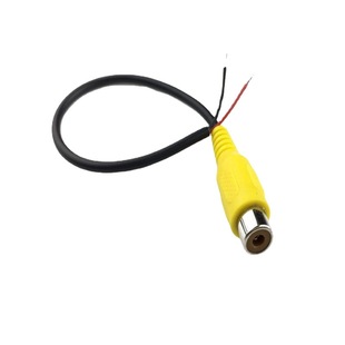Car audio line rca line single head monitoring with rca video line production