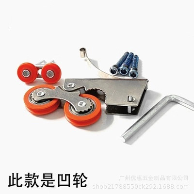 衣柜滑轮不锈钢滑轮推拉门滚轮卫生间厨房导轨道滚轮移门双地滑轮|undefined