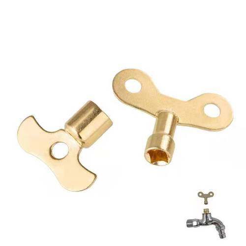 Manufacturer wholesales lockable faucet key 4-point tap water switch household outdoor anti-theft four-corner universal handle