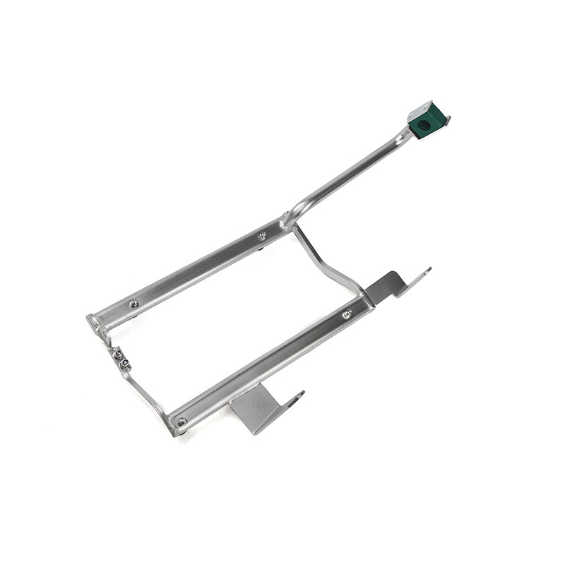 Adecuado para BMW r1200gs/1250gs derecha ocultar escape caja lateral soporte instalación sin pérdidas Acero inoxidable caja lateral soporte