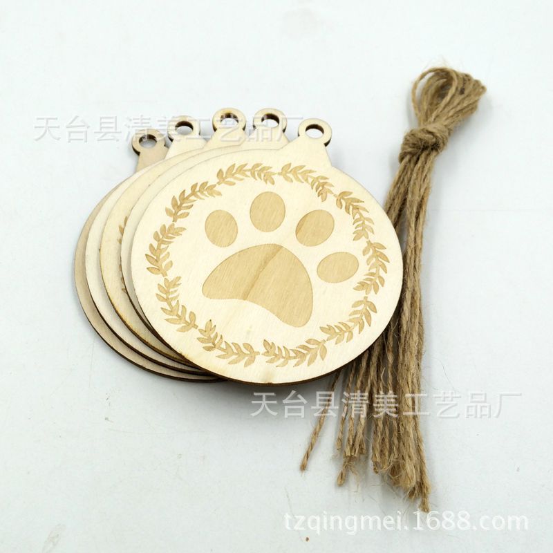 Linterna en forma de hoja de madera DIY hoja de madera decorativa 10 piezas en un paquete