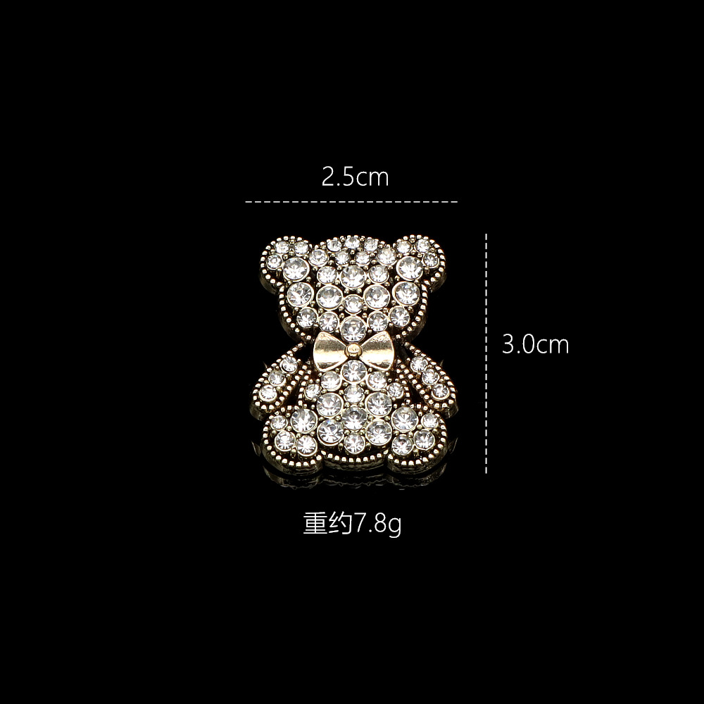 JC-169 고대 금/빈티지 곰