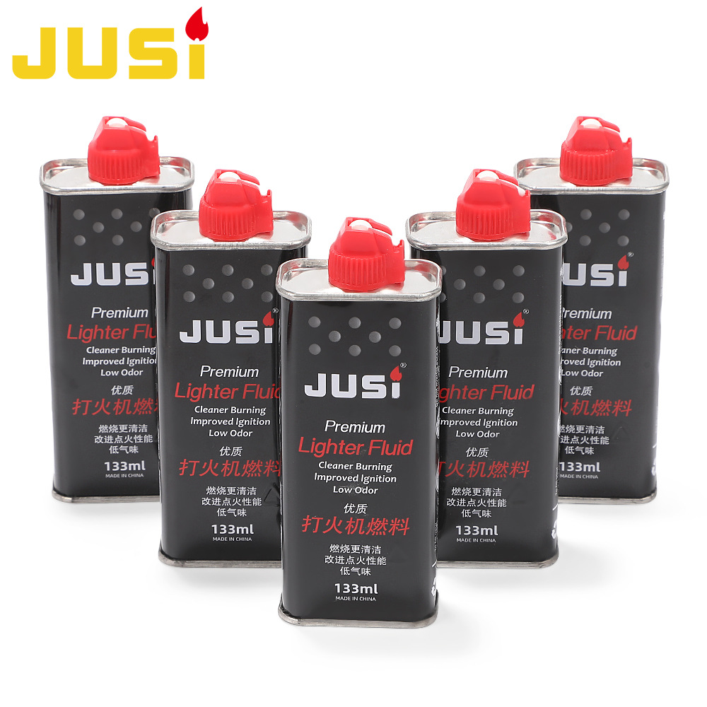 聚思JUSI打火机燃油燃料火机专用油133ml铁罐通用燃油打火机油