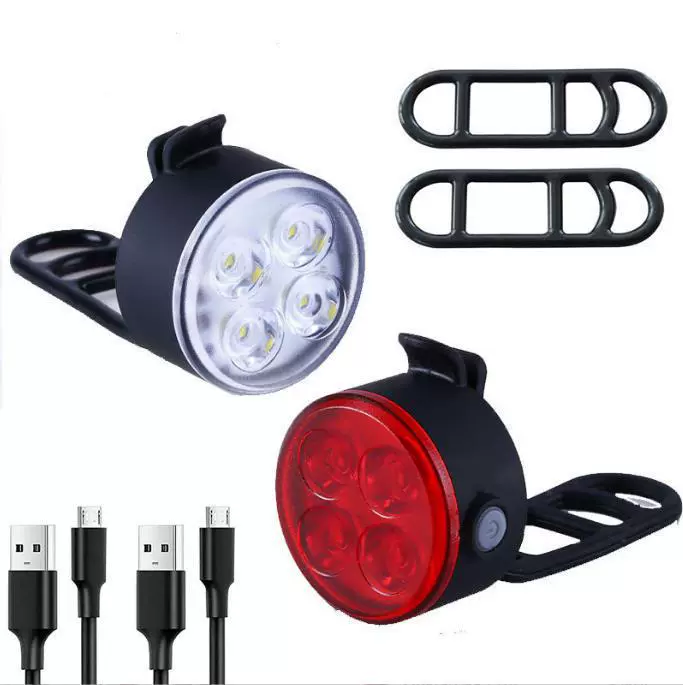 Передние фары, горный велосипед с USB-зарядкой, аксессуары для велоспорта, набор
