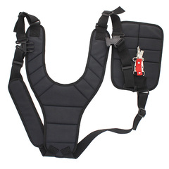 Garden trimmer double shoulder strap  Side hanging back carrying strap Garden trimmer double shoulder double row buckle strap 