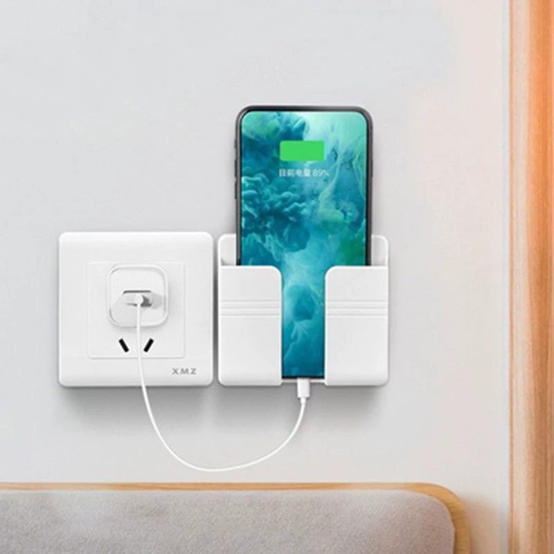 Настенный стенд для кровати держатель для зарядки мобильного телефона настенный многофункциональный без пробивания туалета креативное размещение на кровати