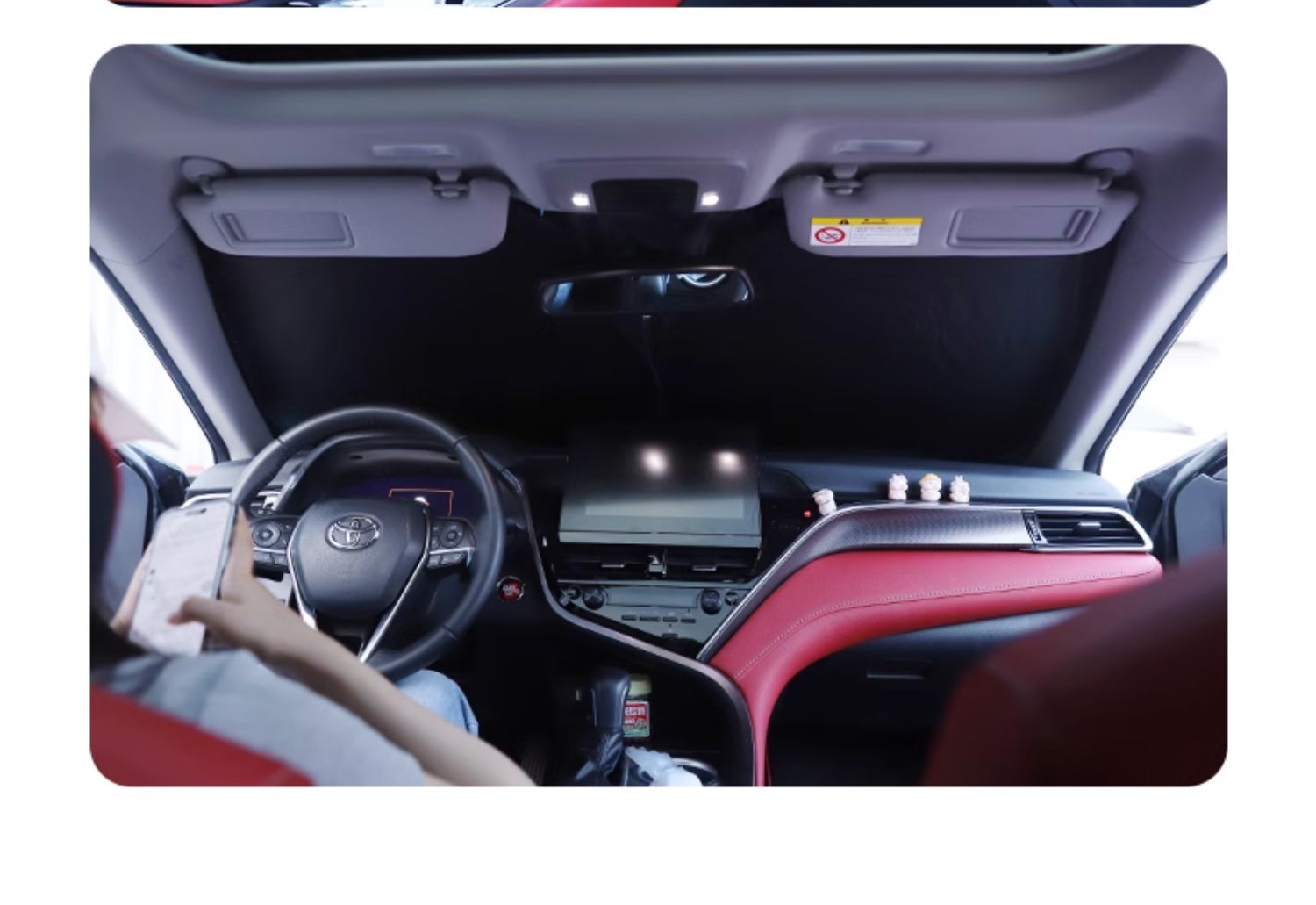 Suitable for GAC Trumpchi m8 Master handlebar protection 2023 new sunscreen car sunshade shield opaque