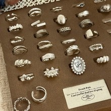 �n�溆�s��ȦS925���y��ָŮС���OӋ�߼����_�ڲ���ɫʳָ��ָ�h