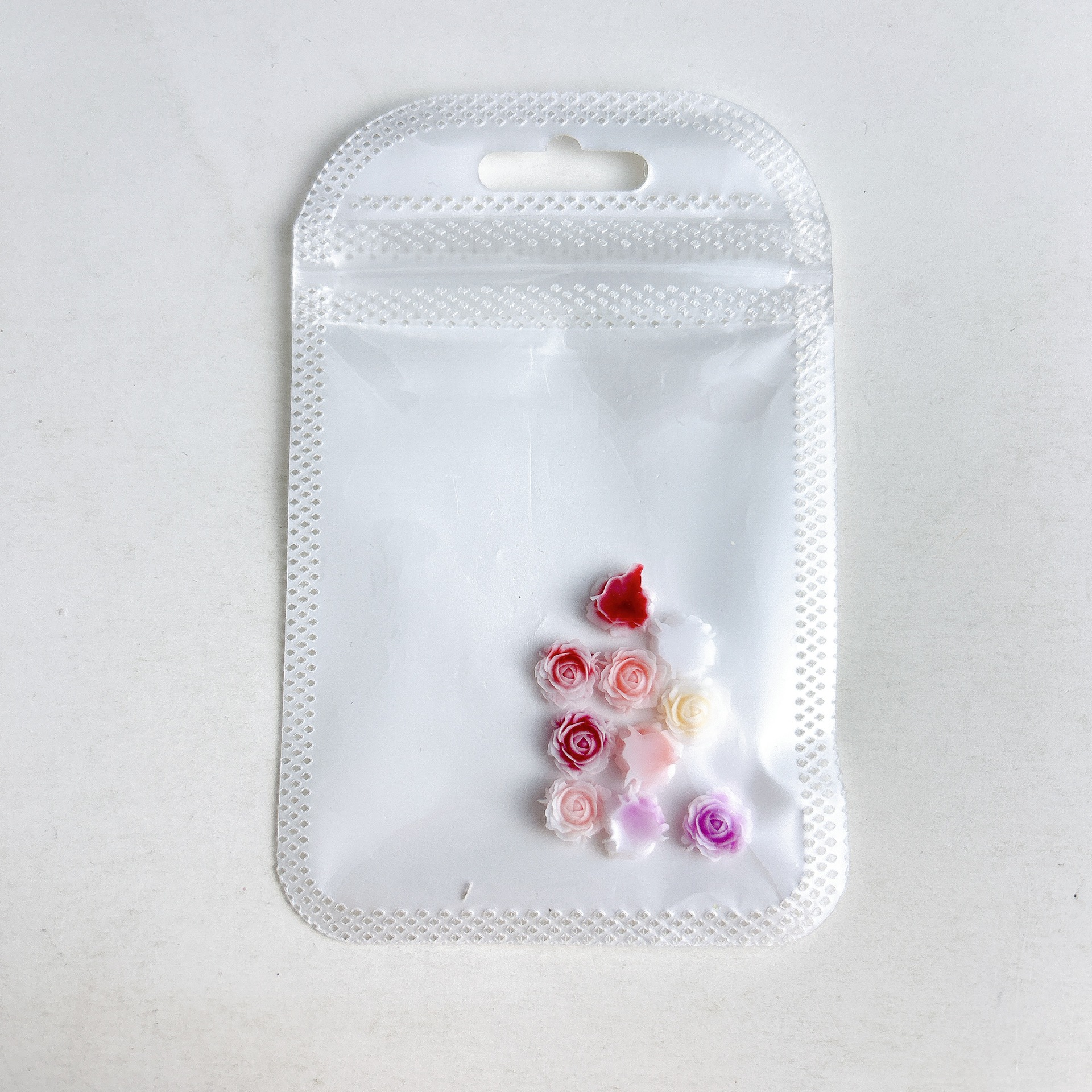 40g Weight Nail Decoration Accessories Nail Supplies 1 Set Quantity Resin Material Flower Pattern Sweet Style Sweet Flower Resin Nail Decoration Accessories 1 Set 8