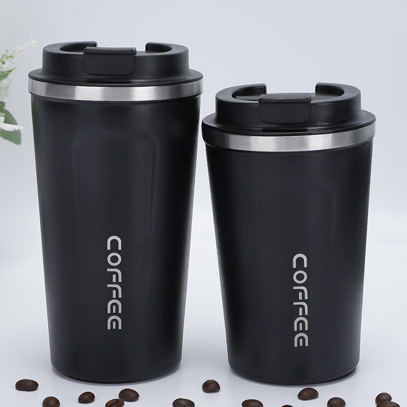 Comercio exterior nuevo 304 de acero inoxidable de doble capa taza de café vacío taza de vacío de oficina al aire libre taza de coche de ocio