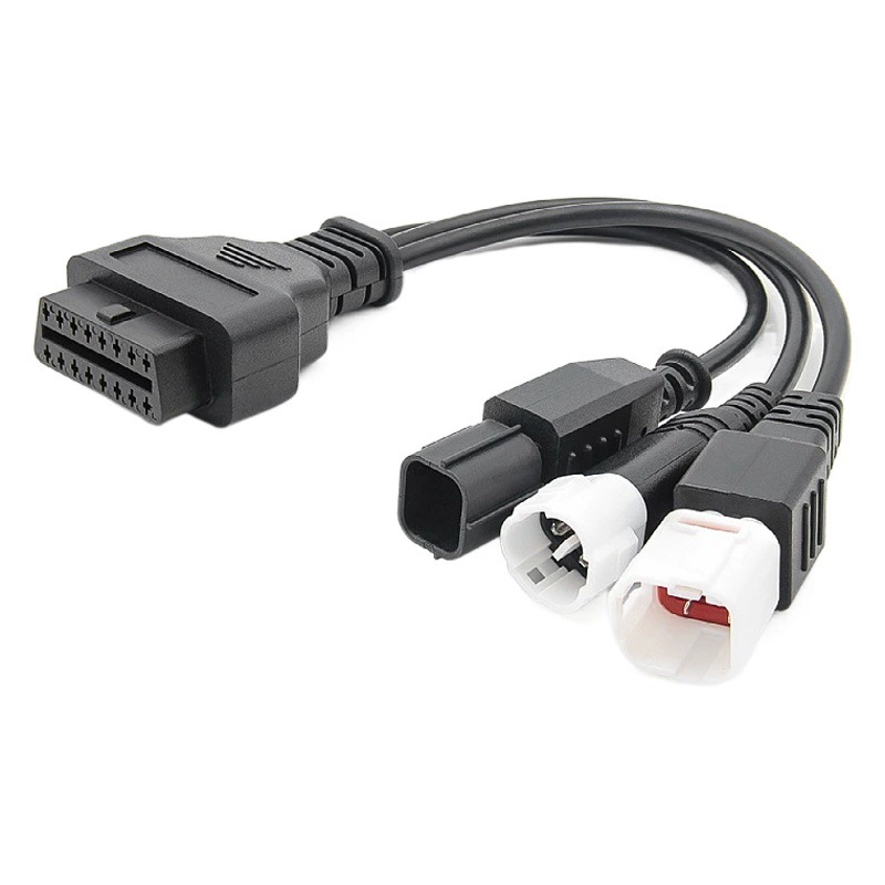 OBD2 Yamaha 3pin 4PIN и мотоцикл Honda 16pin Yamaha 3Pin