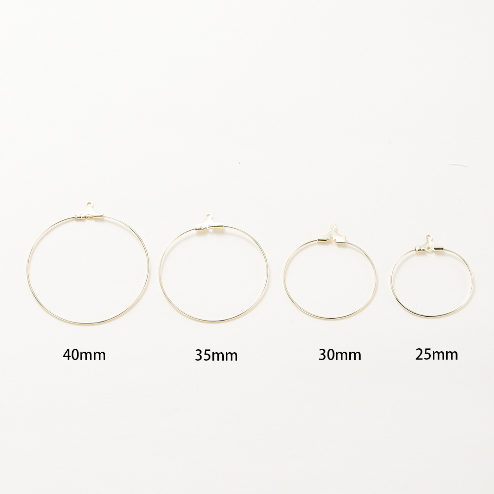 Simple Style Round Copper Jewelry Accessories 10 PCS/Package display picture 4