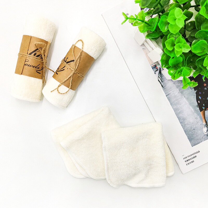 Reusable washable bamboo fiber facial cleansing cloth small square Amazon explosion Reusable washable bamboo fiber facial cleansing cloth small square Amazon explosion