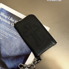クロ家同モデル本革クロス宝剣ジッパーカードバッグカードカバー小銭入れ小収納バッグ小衆高級感