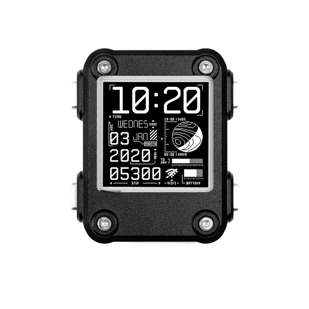Watch 2.0PLUS ESP32 programmable open-source electronic watch smart wearable bracelet e-ink screen open source Item Picture