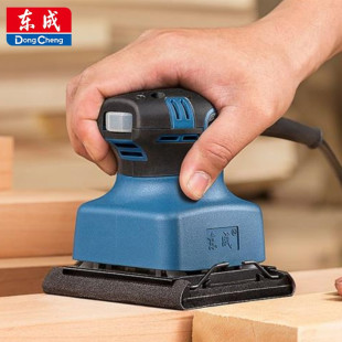 Dongcheng Flat Sander Furniture Wood Putty Polishing and Polishing Woodworking Tools S1B-FF03-110 × 100