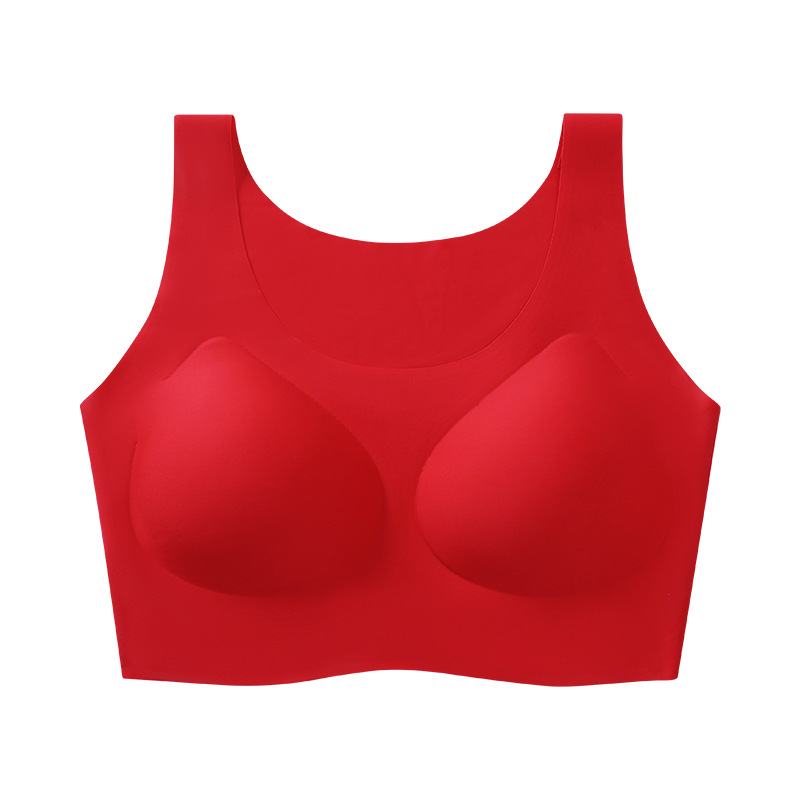 U 칼라 빅 레드 싱글 피스