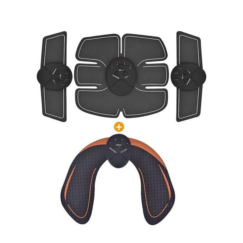Entrenador abdominal EMS inteligente transfronterizo 6 entrenador de músculos abdominales deportes en casa máquina de sacudida de grasa equipo de fitness perezoso pegatinas de músculos abdominales