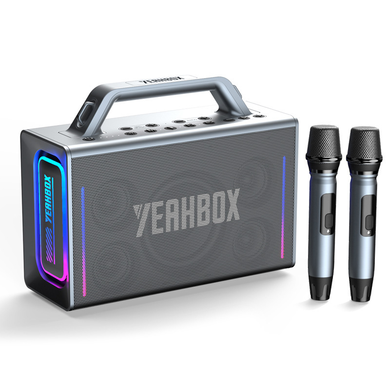 YEAHBOX/サウンドライオンサンダー 500 Bluetooth スピーカー直接カラオケ屋外歌ハイエンドサウンドカードオールインワンオーディオ|undefined