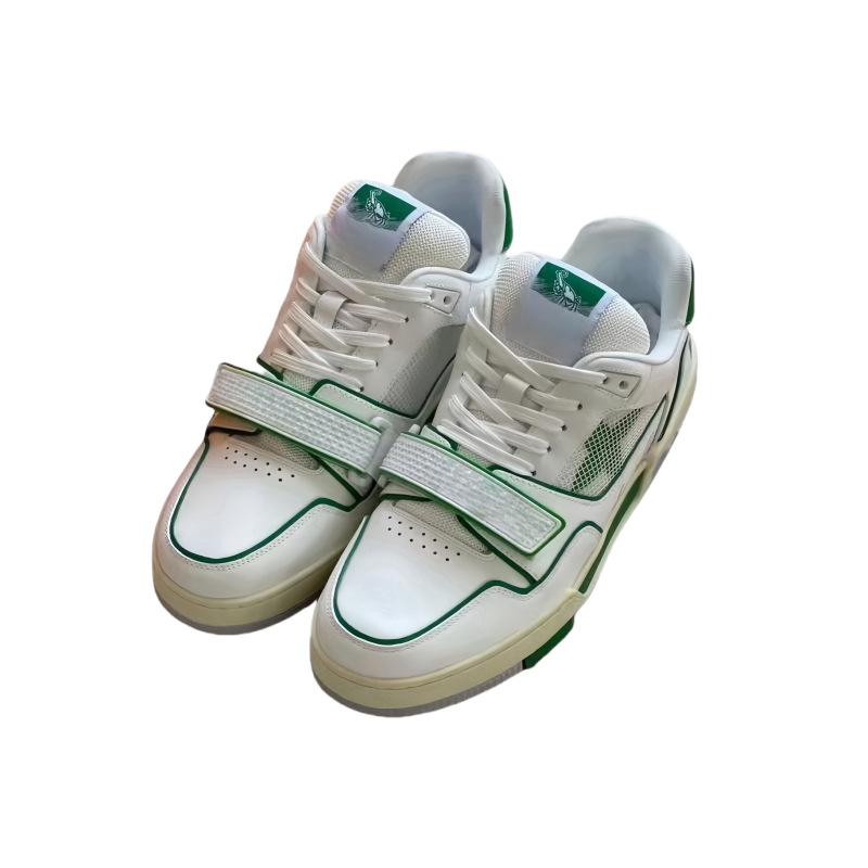 Versión de gama alta de zapatillas de cemento blanco modelos de pareja de zapatos casuales de moda de todo fósforo zapatos blancos de cuero bajo de suela gruesa de presbitas