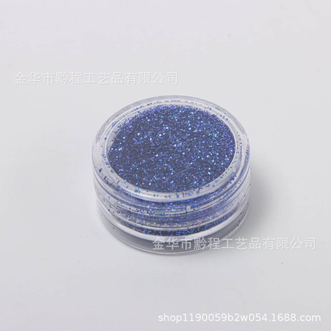 Fábrica al por mayor de caucho de goteo de pegamento polvo de cebolla dorada sequinilla hecha a mano DIY joyería de manicura 3 g / botella material de decoración de polvo flash image 9