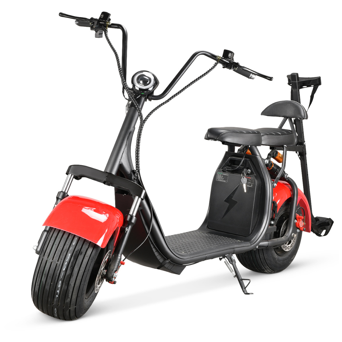 X7 Golf Model Detachable 60V/12A Dual Battery Adult Scooter Harley Electric Vehicle Two-Wheeled Motorcycle
