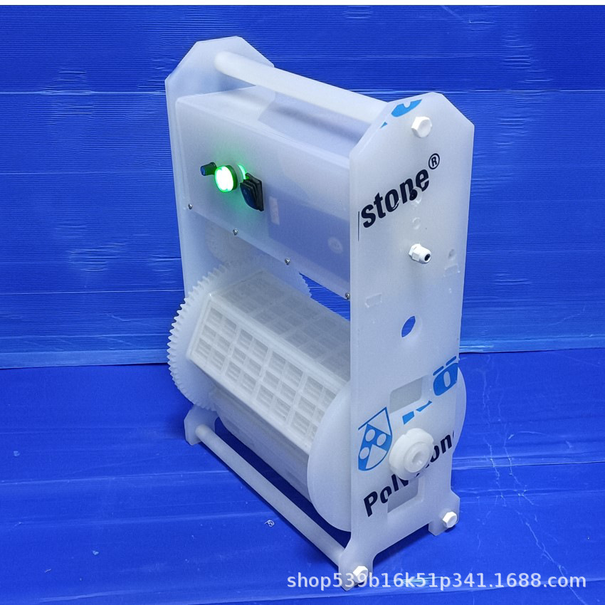 手提式锂电自运转3-5公斤5.2L酸清洗电镀化学镀试验实验用滚镀机