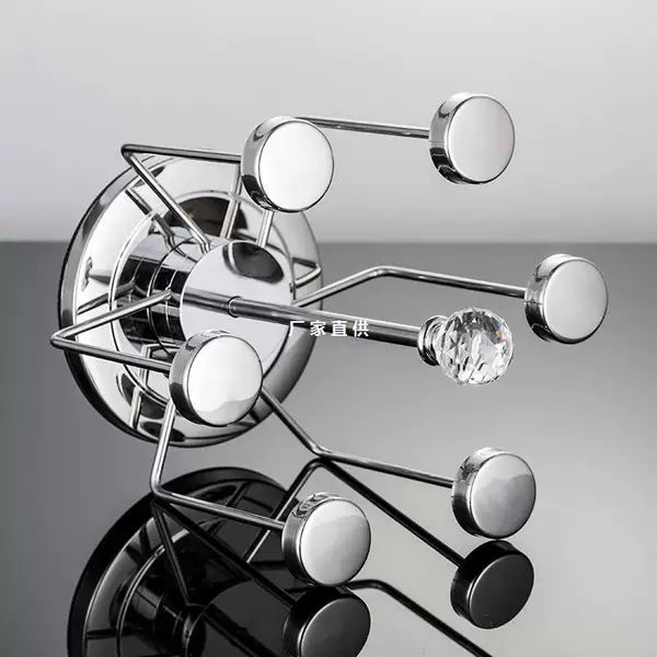 Cup Holder 304 Stainless Steel Rotating Cup Rack Storage Rack Creative Glass Cup Holder Hanging Cup Drain Home Storage