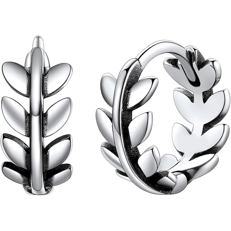 Fashionable trend retro design earrings for men and women stainless…