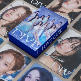 55 Volumes in Stock Tw Bunny Girl Group Japan 5Th Album Dive Small Card Homemade Card Kpop Girl Group